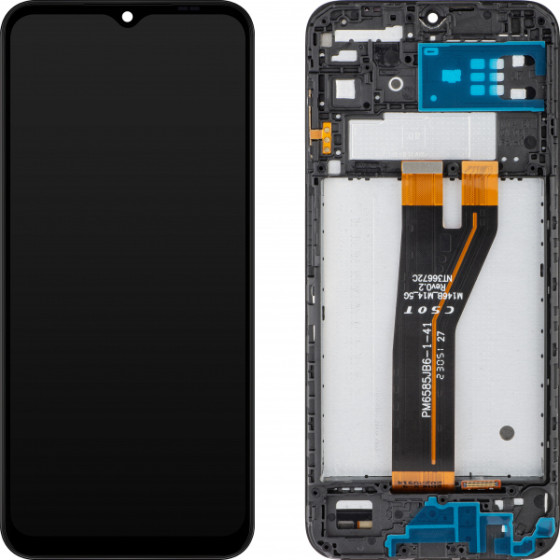 MP LCD Display Module for Samsung Galaxy M14 5G M146, Aftermarket, Black