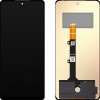 MP LCD Display Module for Tecno Pova 6 / Pova 6 Pro, w/o Frame, Aftermarket, Black