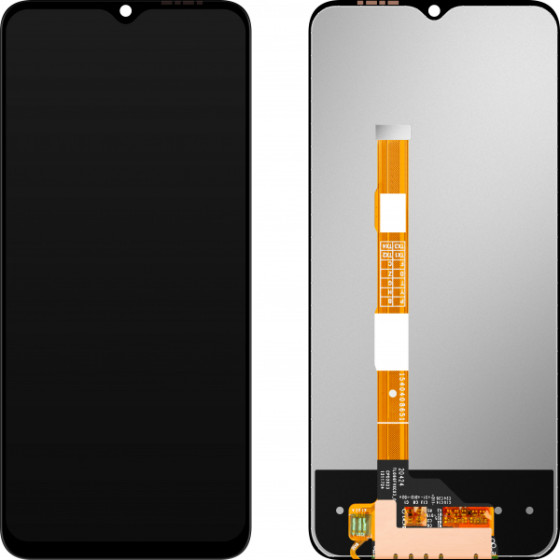 MP LCD Display Module for vivo Y51 (2020, December) / Y52s / Y53s / Y72 5G, w/o Frame, Aftermarket, Black