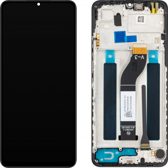 MP LCD Display Module for Xiaomi Redmi 13C / 13C 5G / 13R / Poco C65 / M6, Aftermarket, Black