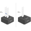 DeLock Docking Station ��� 2x M.2 Nvme SSD, clone/Erase function, 20Gbps, ����� - (64300)