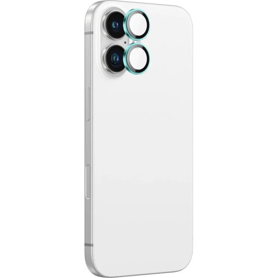AmazingThing Ar Aluminum 2 Lens Glass With Camera Lens Frame For Iphone 16 / 16 Plus - Green - (IP16CAM2MGLA)