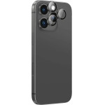 AmazingThing Ar Aluminum 3 Lens Glass With Camera Lens Frame For Iphone 16 Pro / 16 Pro Max - Black - (IP16CAM3BKGLA)