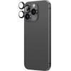 AmazingThing Ar Aluminum 3 Lens Glass With Camera Lens Frame For Iphone 16 Pro / 16 Pro Max - Black - (IP16CAM3BKGLA)