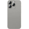 AmazingThing Ar Aluminum 3 Lens Glass With Camera Lens Frame For Iphone 16 Pro / 16 Pro Max - Gray - (IP16CAM3GYGLA)