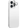 AmazingThing Ar Aluminum 3 Lens Glass With Camera Lens Frame For Iphone 16 Pro / 16 Pro Max - Silver - (IP16CAM3SGLA)
