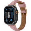 AmazingThing Class Band Leather Strap For Apple Watch 45 / 46 / 49 Mm - Pink - (TGL49RG)