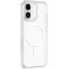 AmazingThing Minimal Mag Case With Magnetic Ring For Iphone 16 - Transparent - (IP166.1MMINCL)