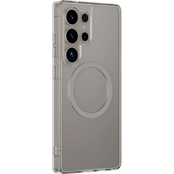 AmazingThing Minimal Mag Case With Magnetic Ring For Samsung Galaxy S25 Ultra - Gray - (S25UMMINGY)