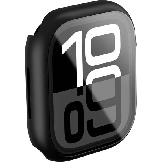 AmazingThing Radix Glass Case For Apple Watch 42mm - Black - (IW42RXBK)
