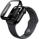 AmazingThing Radix Glass Case For Apple Watch 46mm - Black - (IW46RXBK)