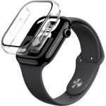 AmazingThing Radix Glass Case For Apple Watch 46mm - Clear - (IW46RXCL)
