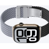 AmazingThing Set Of 2 Blend Band For Apple Watch 45/46/49mm - Grey-Black/Grey - (TW49GB)