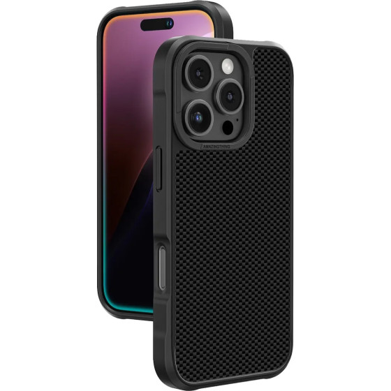 AmazingThing Titan Max Case With 600D Aramid Fibers For Iphone 16 Pro Max - Black - (IP166.9PTIBK)