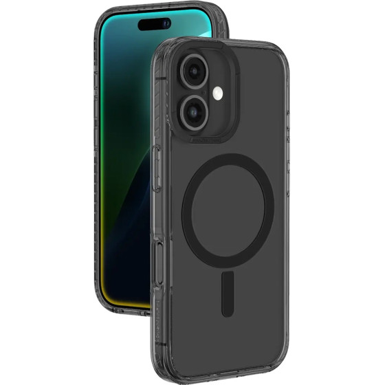 AmazingThing Titan Pro Mag Case With Magnetic Ring For Iphone 16 - Black - (IP166.1TMBK)