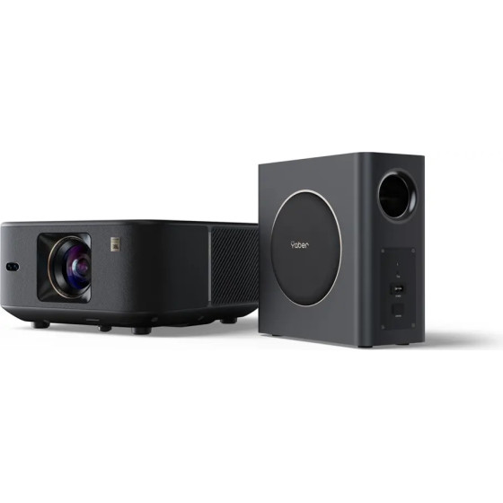 Yaber Lcd Fullhd 1080p Multimedia Projector With Jbl Speakers And Subwoofer - Black - (K3 Pro)