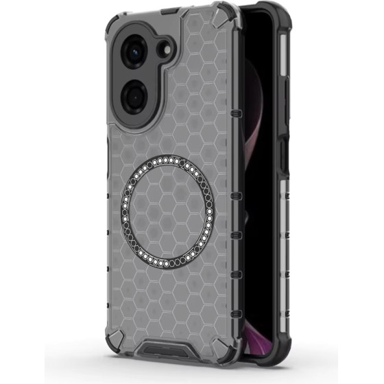 Techsuit - Honeycomb Shield Magsafe - Xiaomi Redmi A5 4G (Regional) - Black