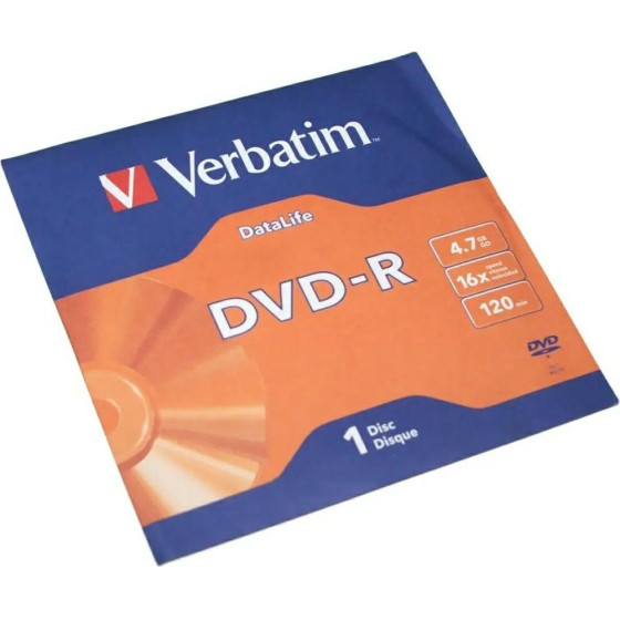 Verbatim DVD-R Datalife 4.7GB 16X - (43844)