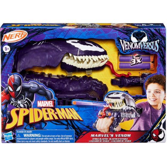 Hasbro Nerf Marvel Spider-Man: Venomversus - Marvels Venom Strike Blaster (G0730)
