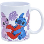 Disney Stitch - Ceramic Mug In Gift Box From Stitch & Angel Collection 325 Ml - (93488)