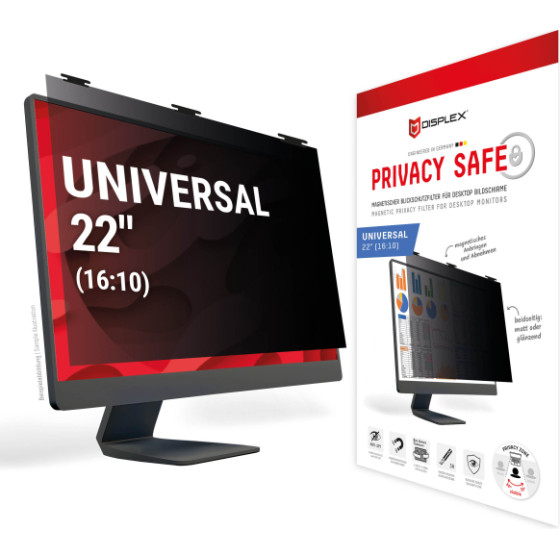 Displex Privacy Screen Protector For Desktop Universal 22'' (16:10) - (02085)