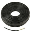 Cablexpert Flat Telephone Cable Stranded Wire 100m Black 4 Wires - (TC1000S-100M-B)