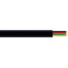 Cablexpert Flat Telephone Cable Stranded Wire 100m Black 4 Wires - (TC1000S-100M-B)