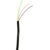 Cablexpert Flat Telephone Cable Stranded Wire 100m Black 4 Wires - (TC1000S-100M-B)