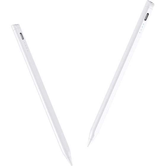 Lito - Stylus Pen (T3) - For Android, iOS, Microsoft, Type-C, Fast Charging, 90mAh, Aluminum Alloy - White - (T3:STYLUS)