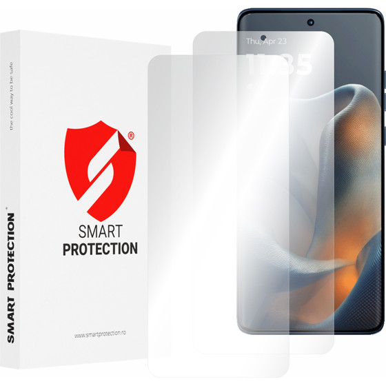 Smart Protection - Premium Classic (2 pack) - Motorola Edge 60 / 60 Fusion - Clear