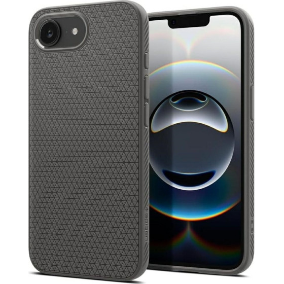 Spigen Etui Liquid Air Do Apple Iphone 16e Szary - (ACS09532)