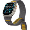 Spigen Pasek Athlex Air Do Apple Watch 6/7/8/9/10/SE/Ultra 1/Ultra 2 (44/45/46/49 mm) Szary - (AMP09034)