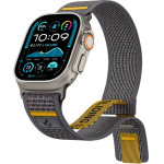 Spigen Pasek Athlex Air Do Apple Watch 6/7/8/9/10/SE/Ultra 1/Ultra 2 (44/45/46/49 mm) Szary - (AMP09034)