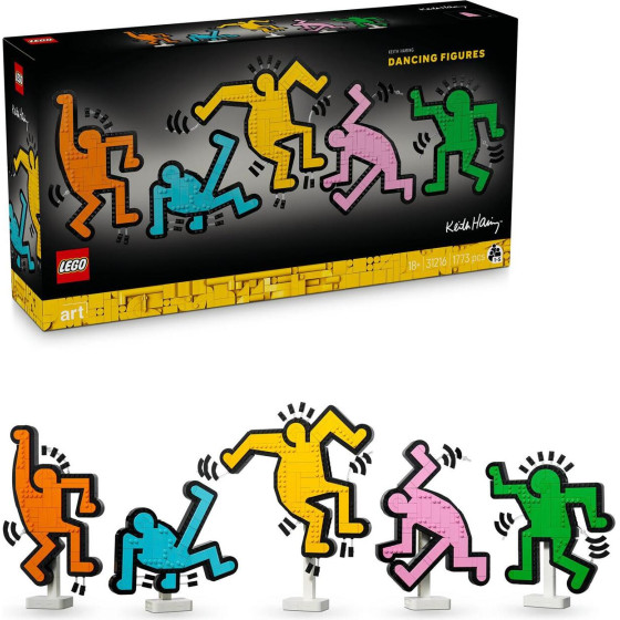 Lego Art: Keith Haring - Dancing Figures (31216)
