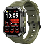 BlackView MULTI-Function Smartwatch With Flashlight Compass Bt Call & Health Management Green - (W70PRO-GR)
