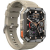 BlackView MULTI-Function Smartwatch With Flashlight Compass Bt Call & Health Management Khaki - (W70PRO-KH)