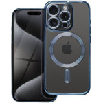 Electro Mag Cover Case Compatible With Magsafe For Samsung A36 Titanium Blue OEM