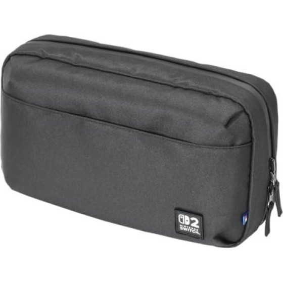 Hori (NSX-026E) Reversible Travel Pouch (BLACK) For Switch 2 / Switch / Switch OLED