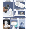 Ldnio ��������� ��������� WL01 �� Led �������, 3 �� 1, 15W, ������