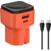 Ldnio ��������� ������ Q2420 �� �������, USB/USB-C, 45W, Universal �����, ���������
