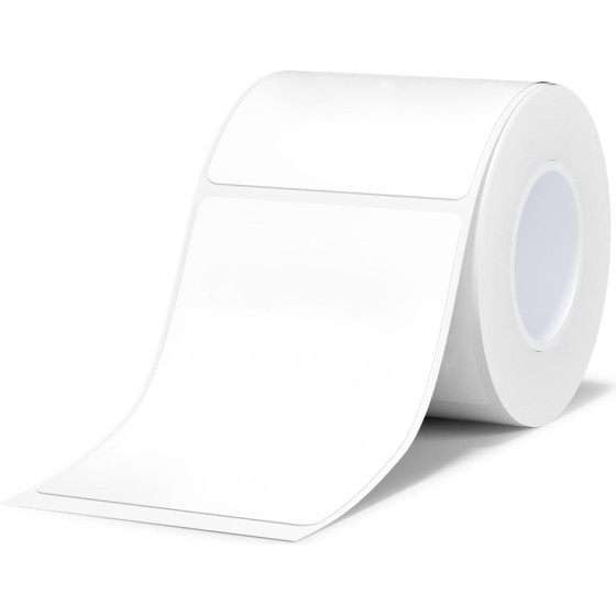 Niimbot ���� �������� ������������ �������� 40x60mm, 125 ��������, ����� - (T40X60-125-WH)