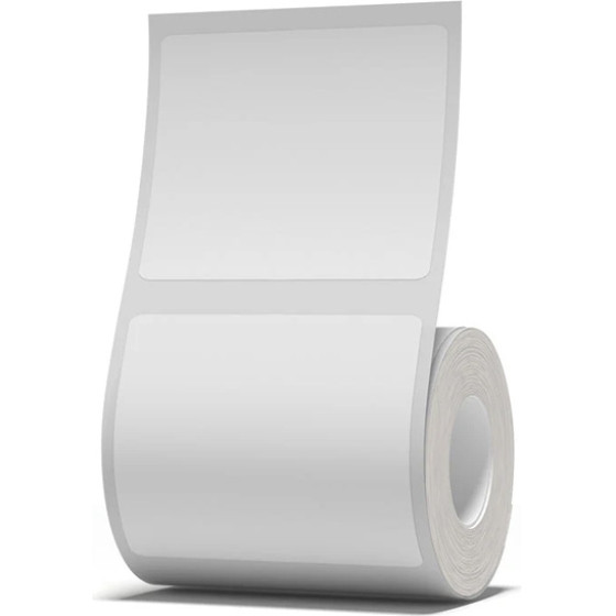 Niimbot ���� �������� ������������ �������� 50x40mm, 180 ��������, ����� - (T50X40-180-WH)