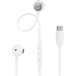 JBL Tune 305C, Ear-Buds Headphones, USB-C, Hi-Res, (White) - - (JBLT305CWHT)