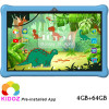 Lamtech OCTA-Core Kid Tablet 10.1' 4GB+64GB Android 14 Sky Blue DINOSAUR'S Jungle - (LAM980299)