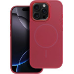Frame Mag Cover Case Compatible With Magsafe For Iphone 15 Pro Magenta OEM