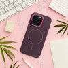 Frame Mag Cover Case Compatible With Magsafe For Iphone 16 Pro Max Purple OEM