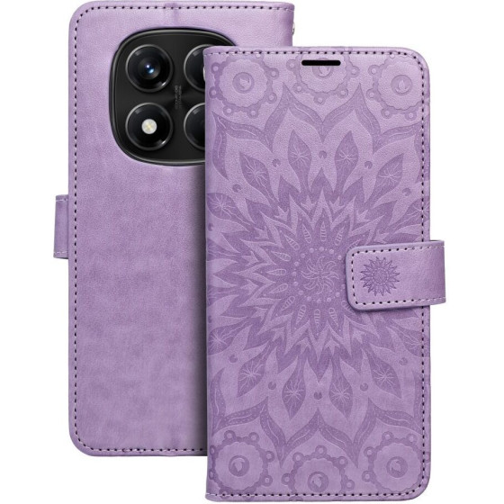 Mezzo Book Case For Xiaomi Redmi Note 14 Pro 4G Mandala Purple OEM