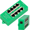 EXTRALINK Gigabit Poe Injector | Active, 4 Ports Gigabit 802.3at/af, Mode A - (EX.12554)