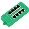 EXTRALINK Gigabit Poe Injector | Active, 4 Ports Gigabit 802.3at/af, Mode A - (EX.12554)