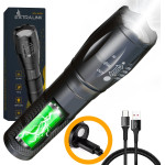 EXTRALINK EFL-1031 Odin | Led Flashlight | Rechargeable battery, 10W, 400lm - (EX.30707)